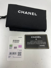 Load image into Gallery viewer, Chanel Classic Violet Lambskin Pearl Crush Vanity Bag
