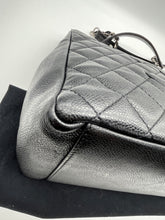 Load image into Gallery viewer, Chanel Black Quilted Caviar GST Grand Shopping Tote