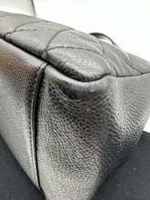 Load image into Gallery viewer, Chanel Black Quilted Caviar GST Grand Shopping Tote