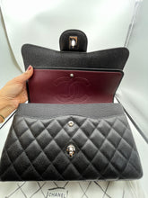 Load image into Gallery viewer, Chanel Black Quilted Caviar Jumbo Shoulder Bag