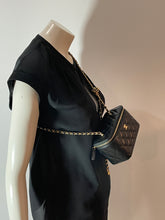 Load image into Gallery viewer, Chanel Classic Black Lambskin Pearl Crush Vanity Bag