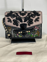Load image into Gallery viewer, Valentino Black Leather Embellished Rockstud Wristlet