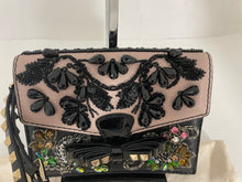 Load image into Gallery viewer, Valentino Black Leather Embellished Rockstud Wristlet