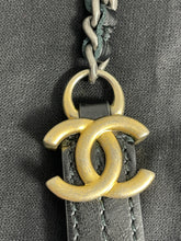 Load image into Gallery viewer, Chanel Black Felt & Tweed Medium Gabrielle Coco O case Clutch