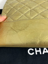 Load image into Gallery viewer, Chanel Gold Gabrielle Medium O case Clutch