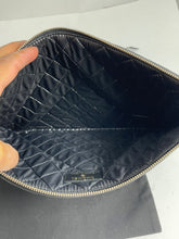 Load image into Gallery viewer, Chanel Black Lambskin O case Clutch