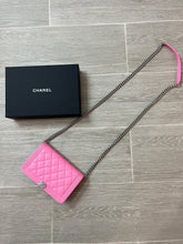 Load image into Gallery viewer, Chanel Pink WOC Boy Wallet On Chain Handbag