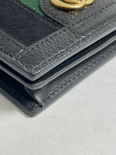 Load image into Gallery viewer, Gucci Black Suede Compact Wallet