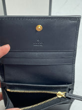 Load image into Gallery viewer, Gucci Black Suede Compact Wallet