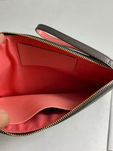 Load image into Gallery viewer, Salvatore Ferragamo Chocolate Pink Clutch Wristlet