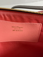 Load image into Gallery viewer, Salvatore Ferragamo Chocolate Pink Clutch Wristlet