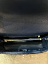 Load image into Gallery viewer, Chanel Navy Quilted Caviar Coco Handle Crossbody
