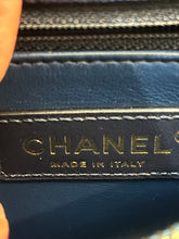 Load image into Gallery viewer, Chanel Navy Quilted Caviar Coco Handle Crossbody