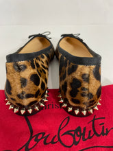 Load image into Gallery viewer, Christian Louboutin Hall Calf Hair Leopard Print Ballet Flats