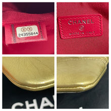 Load image into Gallery viewer, Chanel Gold Gabrielle Medium O case Clutch