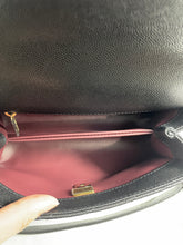 Load image into Gallery viewer, Chanel 21p Black Small Coco Handle Flap Bag Crossbody Bag