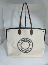 Load image into Gallery viewer, Burberry Large Top Handle Tote Bag
