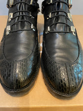 Load image into Gallery viewer, Christian Louboutin Black Horse Guarda Ankle Boots 38