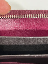 Load image into Gallery viewer, Gucci Cherry Genuine Crocodile Leather Zip Wallet