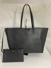 Load image into Gallery viewer, Versace Black Leather Tote Bag