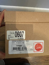 Load image into Gallery viewer, Christian Louboutin Black Horse Guarda Ankle Boots 38