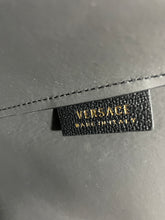 Load image into Gallery viewer, Versace Black Leather Tote Bag