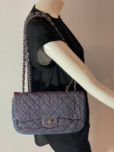 Load image into Gallery viewer, Chanel Iridescent Glitter Jumbo Crossbody Bag