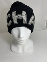 Load image into Gallery viewer, Chanel Black Wool Cashmere Hat