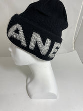 Load image into Gallery viewer, Chanel Black Wool Cashmere Hat