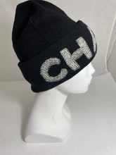Load image into Gallery viewer, Chanel Black Wool Cashmere Hat