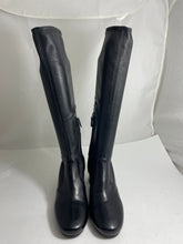 Load image into Gallery viewer, Prada Black Leather Tall Boots