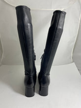Load image into Gallery viewer, Prada Black Leather Tall Boots