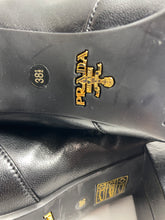 Load image into Gallery viewer, Prada Black Leather Tall Boots