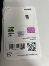 Load image into Gallery viewer, Chanel Classic Violet Caviar WOC Wallet On Chain Handbag