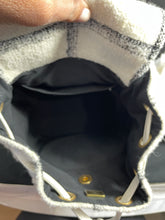 Load image into Gallery viewer, Chanel 22K Ecru/Black Tweed Small Backpack