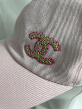 Load image into Gallery viewer, Chanel 22P Pink Cotton CC Baseball Hat