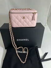 Load image into Gallery viewer, Chanel Classic Pink Caviar Vanity Bag