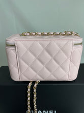 Load image into Gallery viewer, Chanel Classic Pink Caviar Vanity Bag