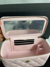 Load image into Gallery viewer, Chanel Classic Pink Caviar Vanity Bag