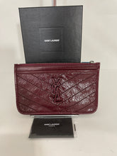 Load image into Gallery viewer, Saint Laurent Bordeux So Niki Bill Pouch