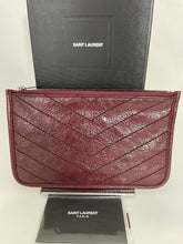 Load image into Gallery viewer, Saint Laurent Bordeux So Niki Bill Pouch