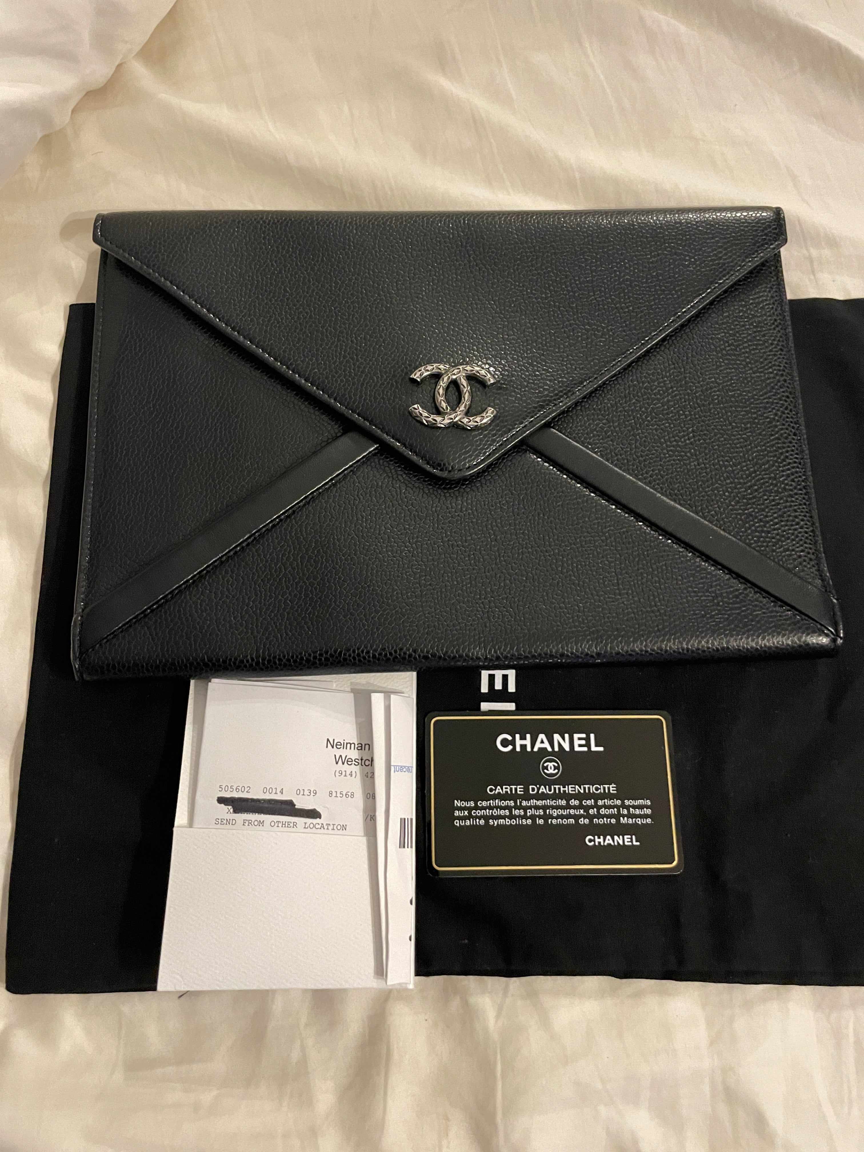 Chanel 19 Black Quilted Wristlet Clutch Bag – The Millionaires Closet