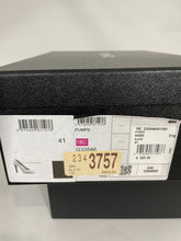 Load image into Gallery viewer, Chanel Black Suede CC Round Toe Pumps