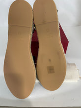 Load image into Gallery viewer, Valentino Black Leather Rockstud Ankle Wrap Espadrilles