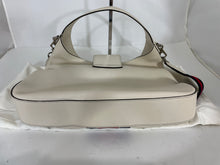 Load image into Gallery viewer, Gucci Dionysus Striped White Leather Hobo Bag