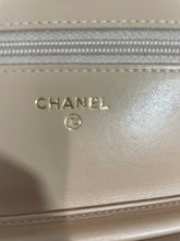 Load image into Gallery viewer, Chanel Beige Quilted Caviar Leather Filigree WOC
