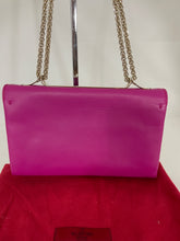 Load image into Gallery viewer, Valentino Magenta Leather Rockstud Va Va Voom Bag