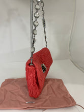 Load image into Gallery viewer, Miu Miu Coral Matelasse Leather Shoulder Bag