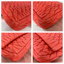 Load image into Gallery viewer, Miu Miu Coral Matelasse Leather Shoulder Bag
