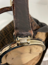Load image into Gallery viewer, Fendi Monogram FF Zucca Spy Hobo Bag
